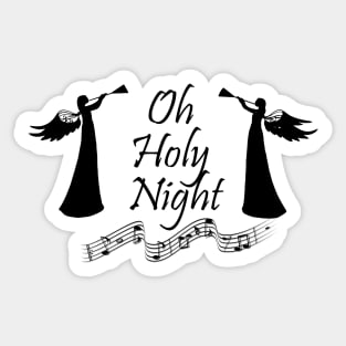 Oh Holy Night Sticker